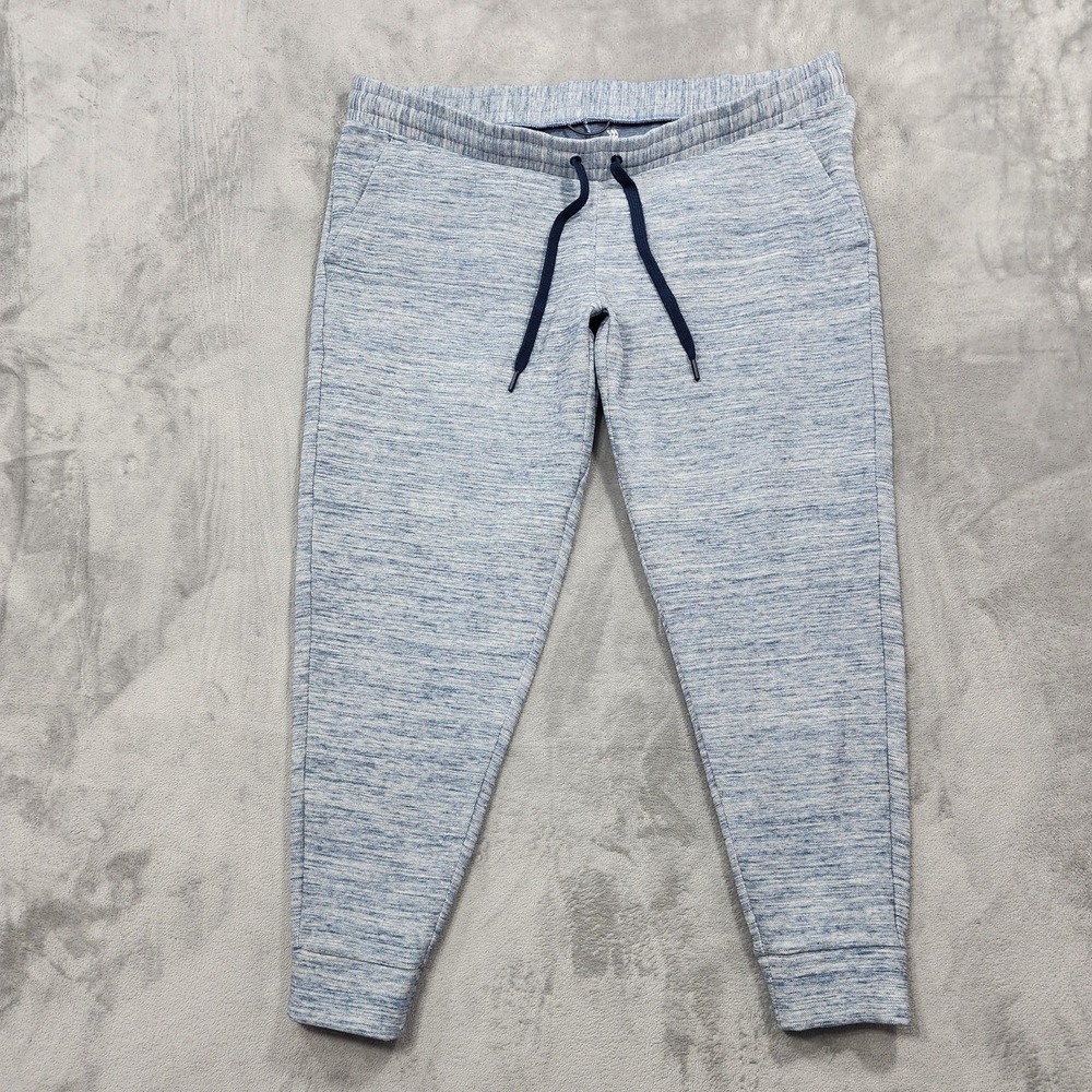 All In Motion Pants Mens XL Blue French Terry‎ Jogger Drawstring Lounge Athletic